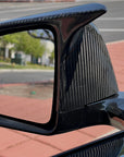 2020-2025 | Model Y GT Style Side View Mirror Overlays (1 Pair) - Real Molded Carbon Fiber