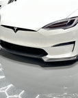 2021+ | Model S Front Lip Spoiler ABS Plastic (3 Pieces) - Variety*