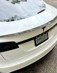 Model S Plaid Performance Spoiler - Real Molded Carbon Fiber