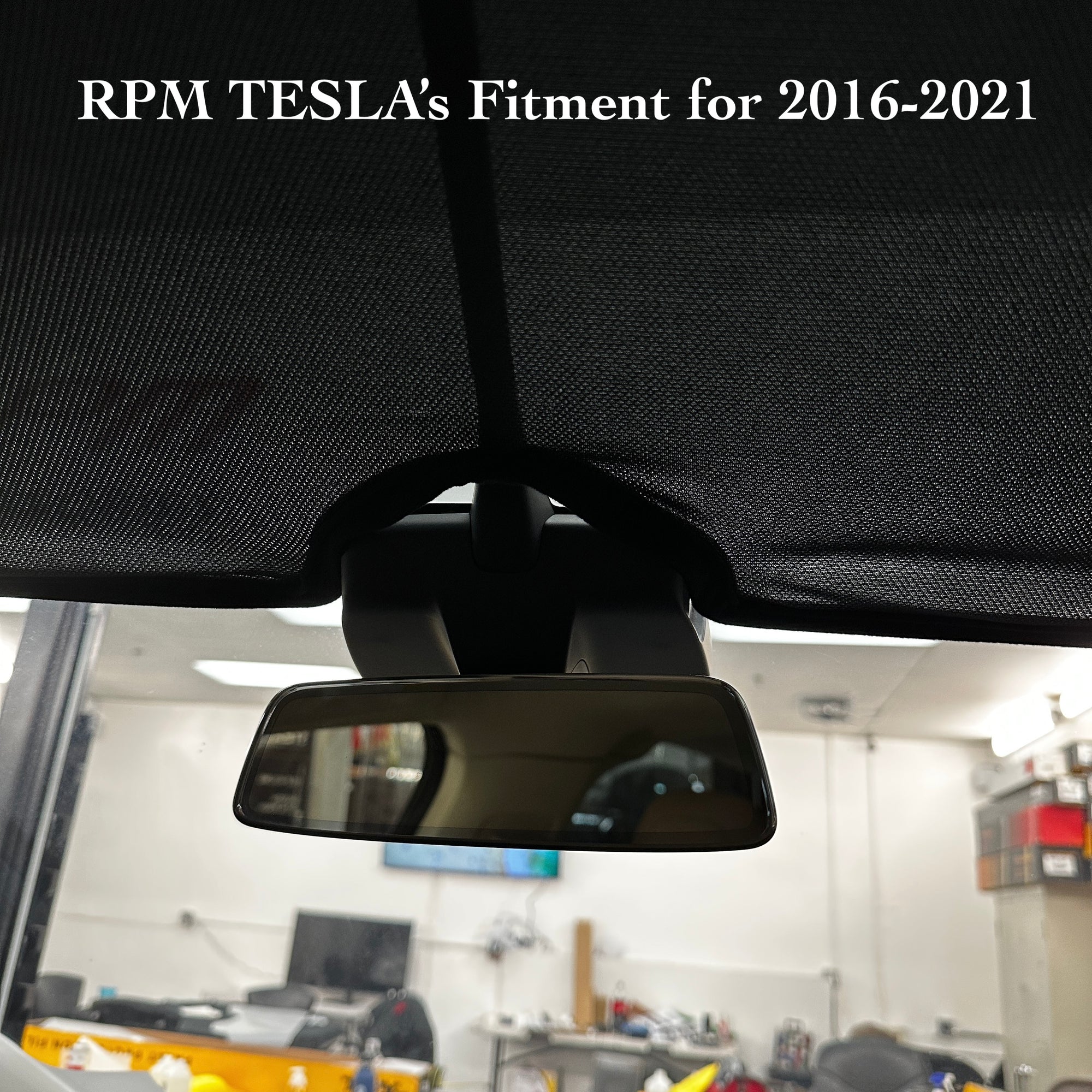 2016+ | Model X - Windshield Sunshade