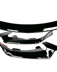 2021+ | Model S Front Lip Spoiler ABS Plastic (3 Pieces) - Variety*