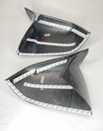 2020-2025 | Model Y GT Style Side View Mirror Overlays (1 Pair) - Real Molded Carbon Fiber