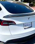 2020-2025 | Model Y Jupiter V-Style Spoiler - Real Molded Carbon Fiber