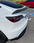2020-2025 | Model Y Jupiter V-Style Spoiler - Real Molded Carbon Fiber