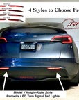 2020-2025 | Model Y Knight-Rider Rear Bumper Reflector LED Upgrade (1 pair) - 4 Styles