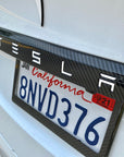 Model X Tailgate Applique & Front Inlay Cap - Hydro Carbon Fiber Coated
