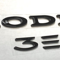 Model 3 Emblem Badges