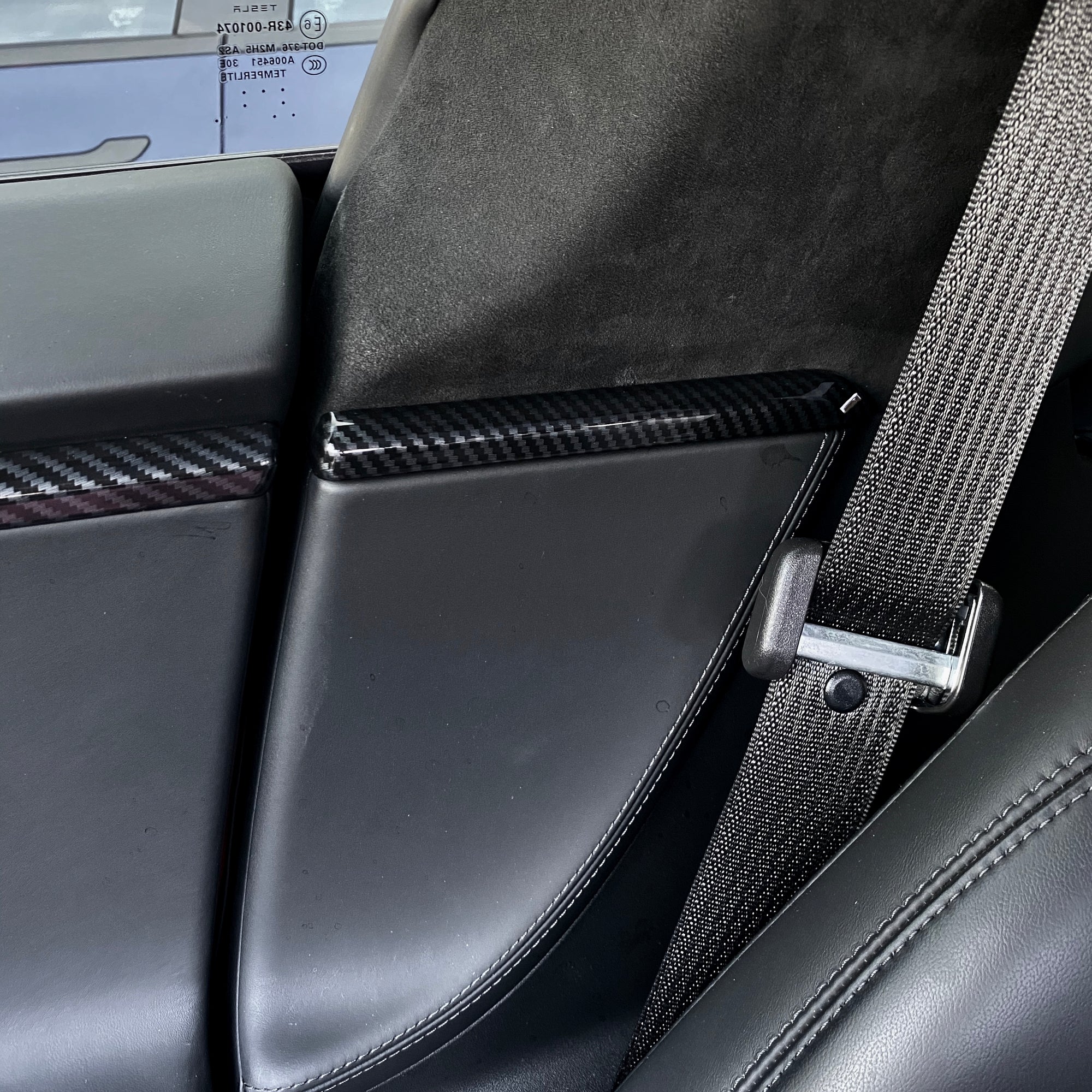 Model S Interior Aluminum Conversion Kit - Hydro Carbon Fiber Coated