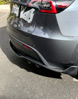 2020-2025 | Model Y Viento Rear Diffuser - Real Molded Carbon Fiber