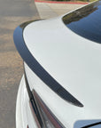 Model S Plaid Performance Spoiler - Real Molded Carbon Fiber