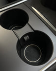 2021+ | Model 3 & Y Drink Stabilizer Cup Holder Divider (Gen. 2) - Grey, Black or Alcantara