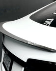 Model S Plaid Performance Spoiler - Real Molded Carbon Fiber