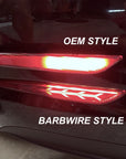 Model 3 Knight-Rider Rear Bumper Reflector LED Upgrade (1 pair) - 4 Styles