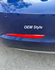 Model 3 Knight-Rider Rear Bumper Reflector LED Upgrade (1 pair) - 4 Styles