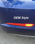 2020-2025 | Model Y Knight-Rider Rear Bumper Reflector LED Upgrade (1 pair) - 4 Styles