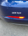 Model 3 Knight-Rider Rear Bumper Reflector LED Upgrade (1 pair) - 4 Styles