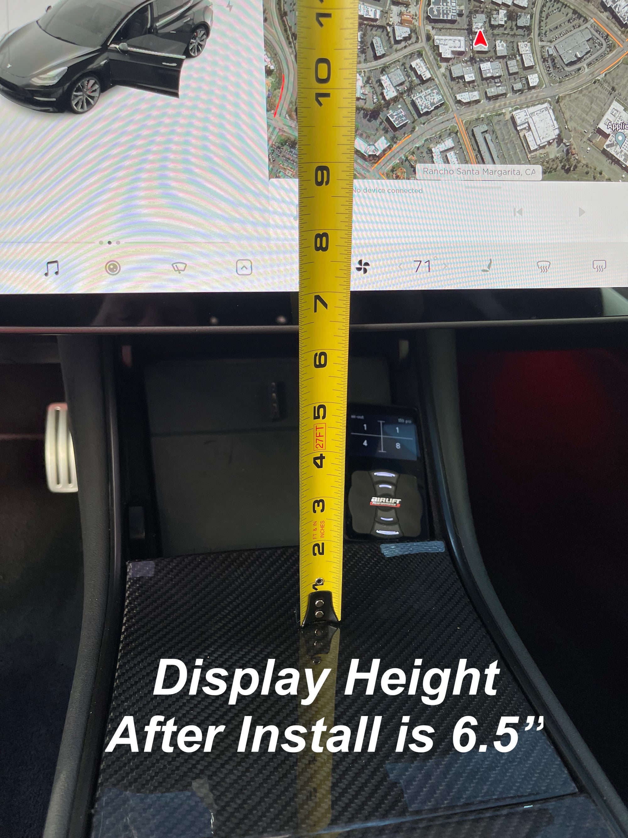 Model 3 & Y 2 Way Adjustable Swiveling Display Mount Kit (Version 1.0) - Dual Axis Turning