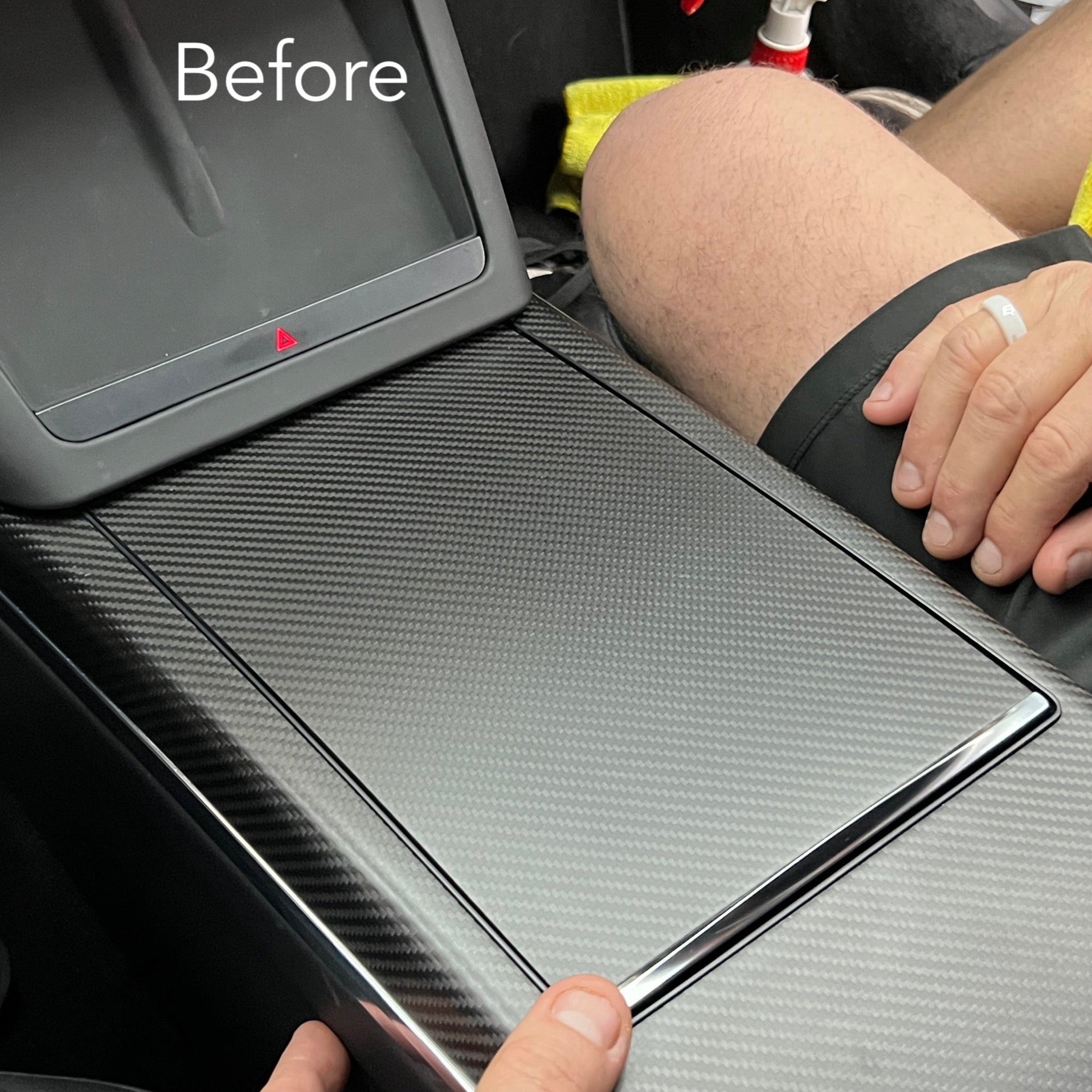 2021+ | Model S Plaid Interior Carbon Fiber Protection Kit - Glossy or Matte by Xpel