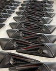 Model S3XY* Full Cover Style Turn Signal Overlays (1 Pair) - Fits Hardware 2.0 & 3.0 - Real Molded Carbon Fiber