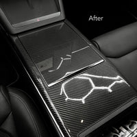 2022+ | Model X Plaid Interior Carbon Fiber Protection Kit - Glossy or Matte by Xpel