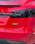 Tesla Plaid Spaceballs Tribute, Die-Cast Aluminum Badge Trunk Emblem - PLAID