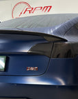Tesla Plaid Spaceballs Tribute, Die-Cast Aluminum Badge Trunk Emblem - PLAID