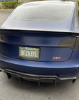 Tesla Plaid Spaceballs Tribute, Die-Cast Aluminum Badge Trunk Emblem - PLAID