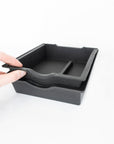 Model 3 & Y Lined Center Console Sliding Tray with Access Hole (Gen. 2)