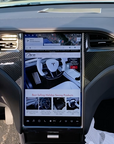 2012-2021 | Model S & X Dashboard & Center Console Upgrade Kit (7 Pieces) - Hydro Carbon Fiber Coated