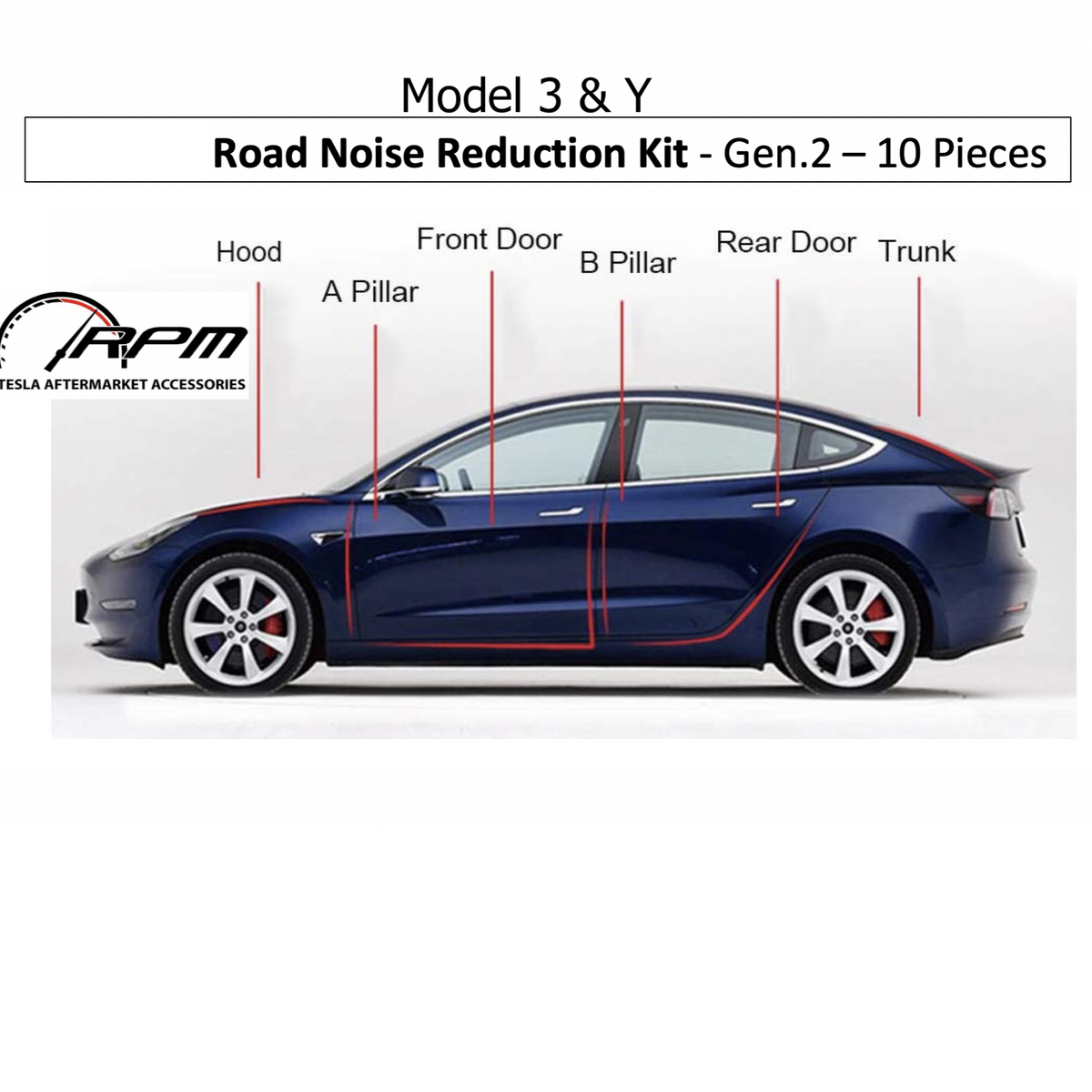 Rpm's tesla hot sale aftermarket accessories