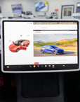 Model 3 & Y Display Screen Frame Protector - Black or White