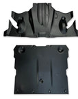 2020+ | Model Y Skid Plates - Hydroformed Aluminum with Road Noise Reducing Urethane Insulation