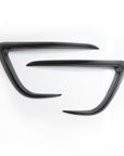 2020-2025 | Model Y Fog Light Canards/Eyelids (1 Pair) - Real Molded Carbon Fiber