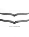 2015-2021 | Model S Front End Inlay - Real Molded Carbon Fiber