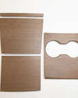 Model 3 & Y Center Console Overlays (Gen. 1) - Real Open-Pore Wood Veneers