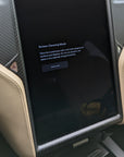 2012-2020 | Model S & X Display Screen Bezel Overlay - Real Molded Carbon Fiber