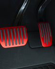 Model S3XY* Gen. 3 Powder Coated Performance Pedals (2 pieces) - Black, Red & Silver