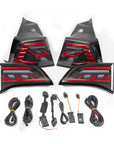 Model 3 & Y* Knight-Rider LED Tail Light Upgrades (1 pair) 3 Styles