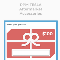 RPM TESLA Digital Gift Card - Emailed to You
