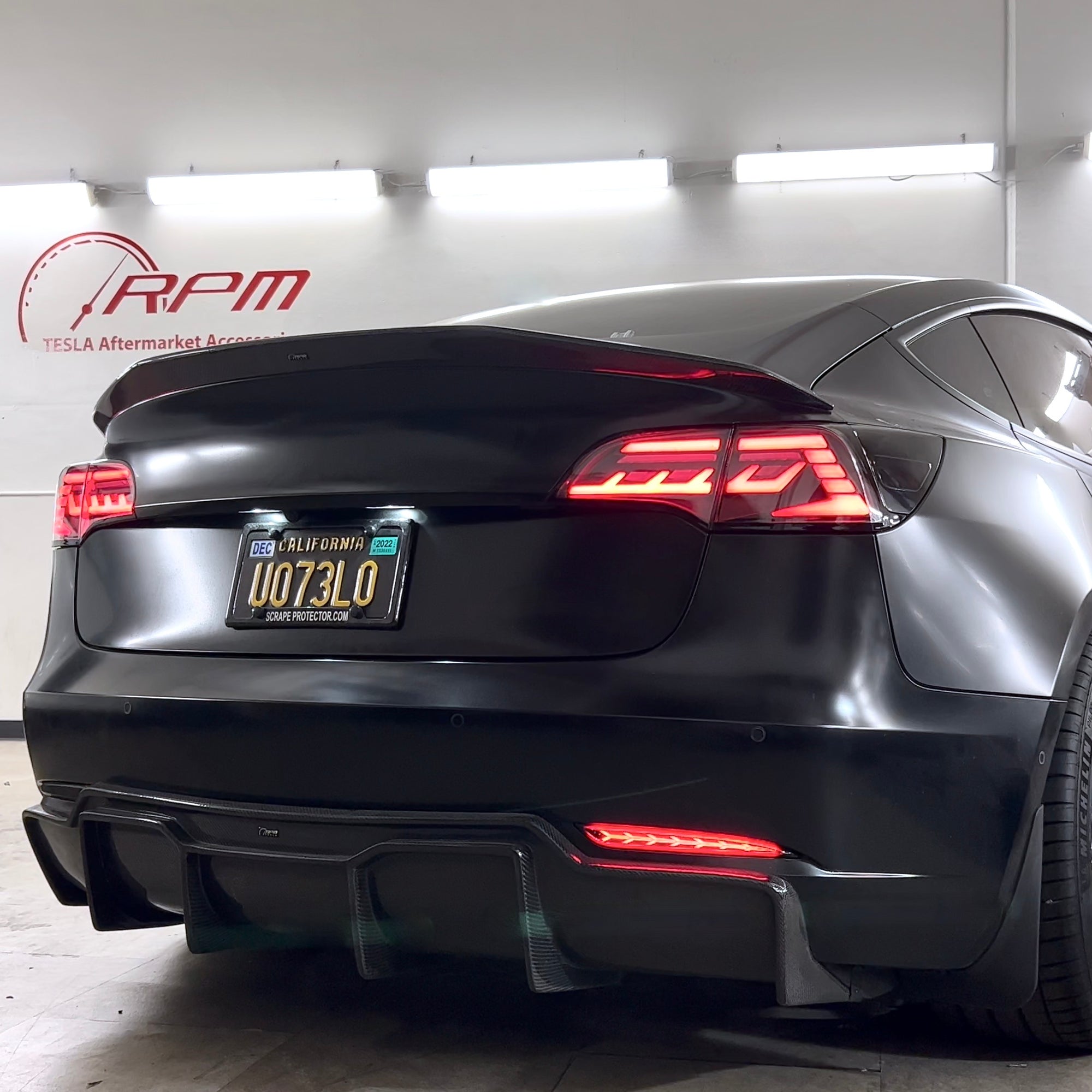 Model 3 & Y* Knight-Rider LED Tail Light Upgrades (1 pair) 3 Styles