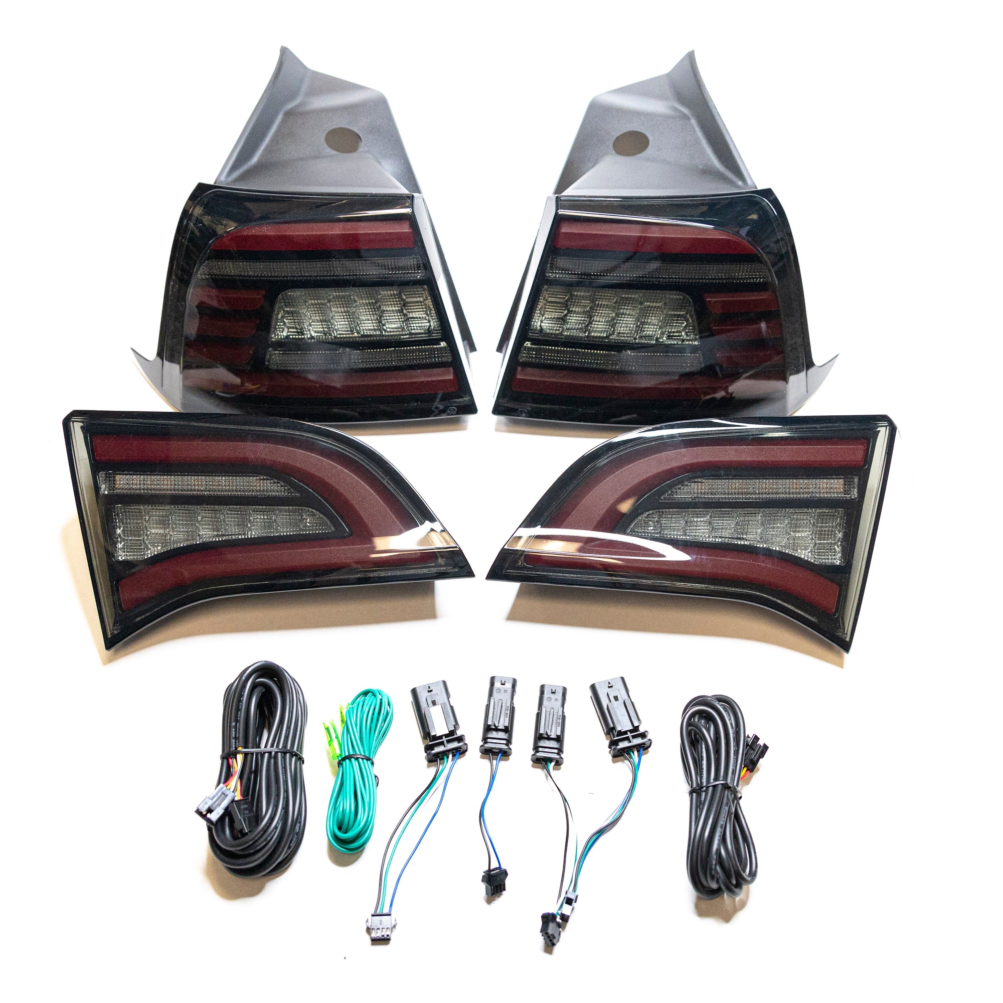 Model 3 & Y* Knight-Rider LED Tail Light Upgrades (1 pair) 3 Styles