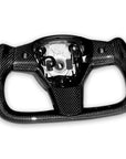 Model 3 & Y Yoke Style Steering Wheel - Full Carbon Fiber - Non Heated Only