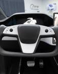 2021-2023 Model S & X Yoke Steering Wheel 3M Vinyl Accent Wraps