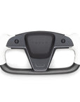 2021+ | Model S & X "Honking Airbag" Yoke Heated Steering Wheel Upgrade - Real Molded Carbon Fiber