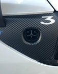Model 3 & Y Charging Port Carbon Fiber Wrap