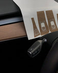 Model 3 & Y Center Console Wrap (Gen. 1) - Vinyl Wood