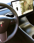 Model 3 & Y Console - Matte Black Urethane PPF Wrap - 3M Matte (Gen. 1)