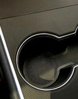 Model 3 & Y Console Black Matrix Wrap (Gen. 1)