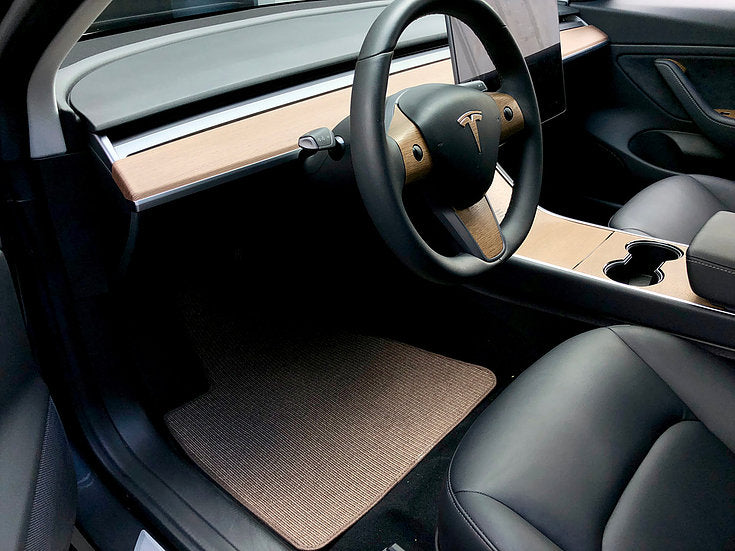 Model 3 & Y Center Console Wrap (Gen. 1) - Vinyl Wood