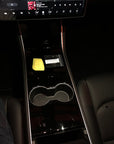 Model 3 & Y Center Console Glossy 3M Clear Wrap PPF (Gen. 1)